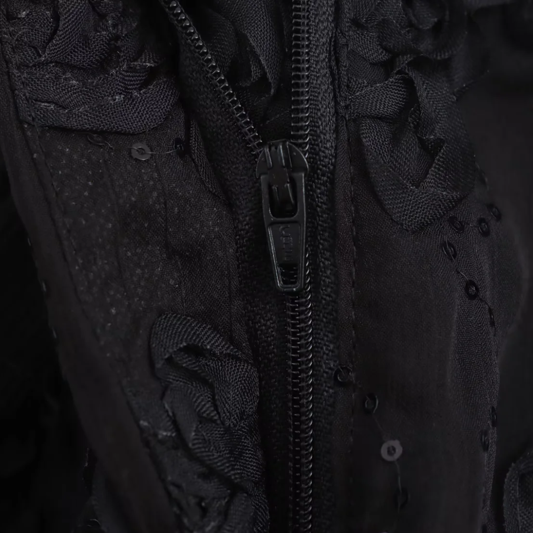 Luxuriöses schwarzes Set