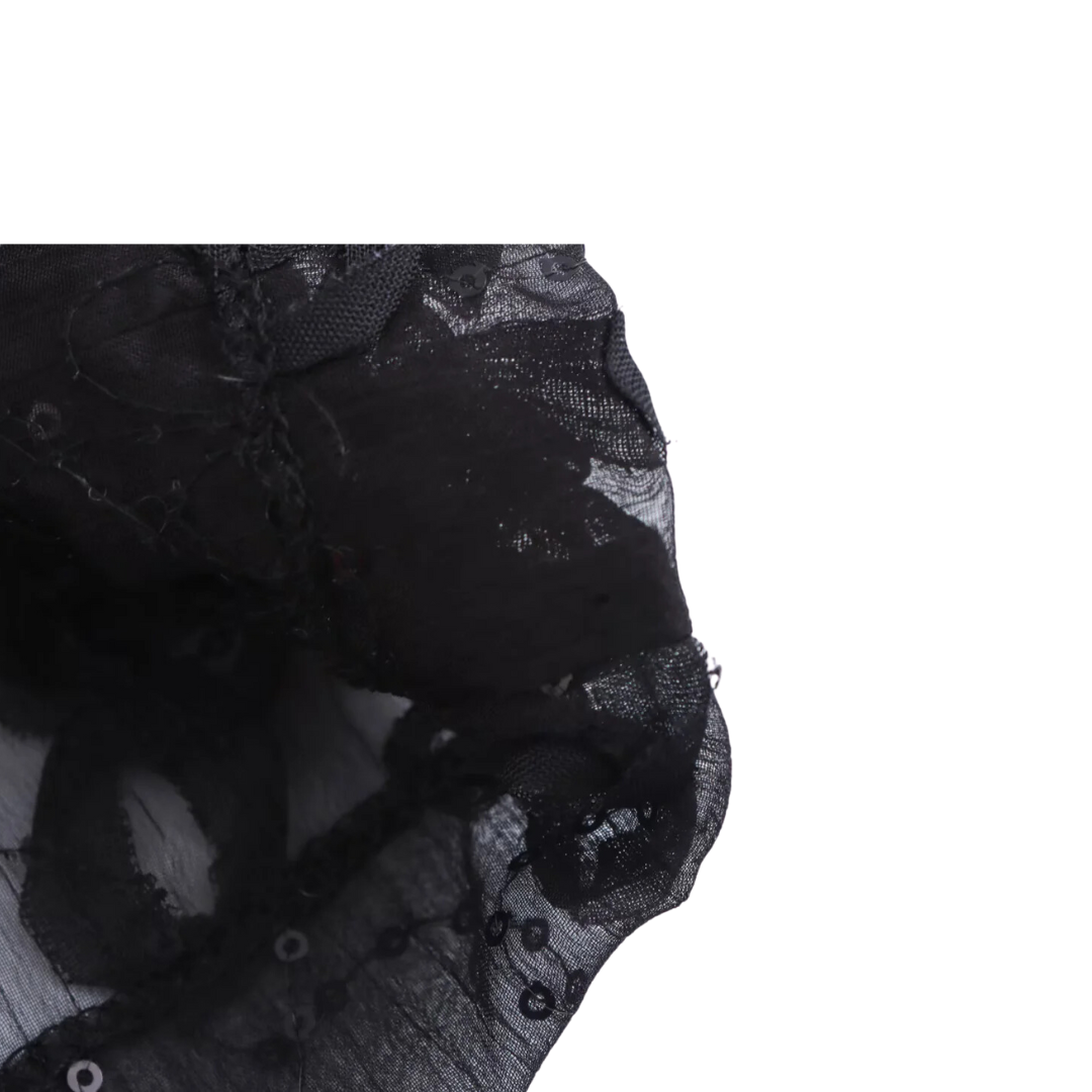 Luxuriöses schwarzes Set