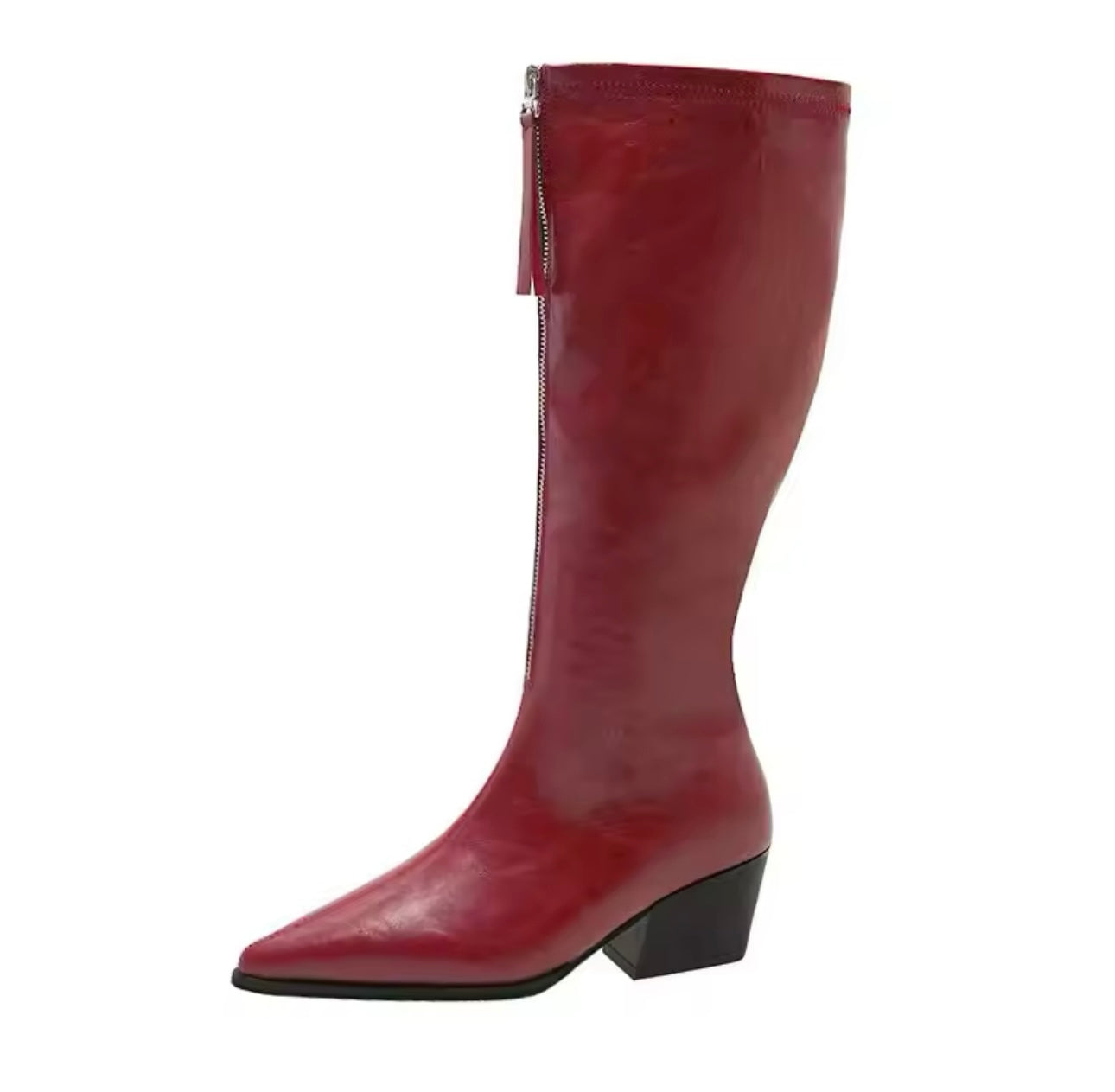 Stiefel mit Reißverschluss