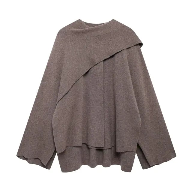 Asym Knit Cardigan