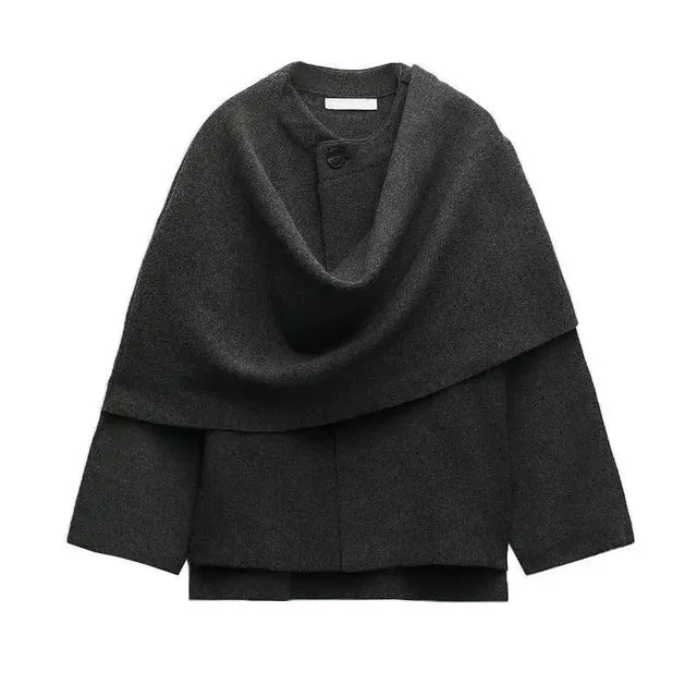 Asym Knit Cardigan