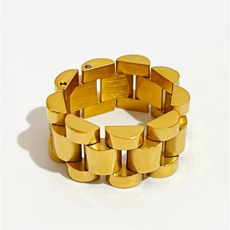 Gliederketten Ring