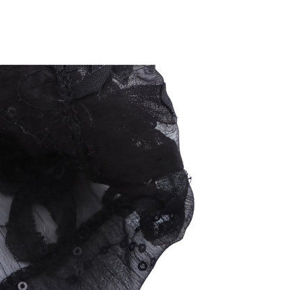Luxuriöses schwarzes Set
