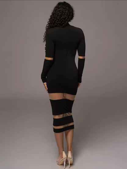 Kleid mit Cut-Outs