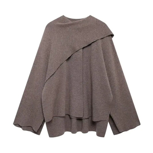Asym Knit Cardigan