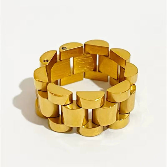 Gliederketten Ring