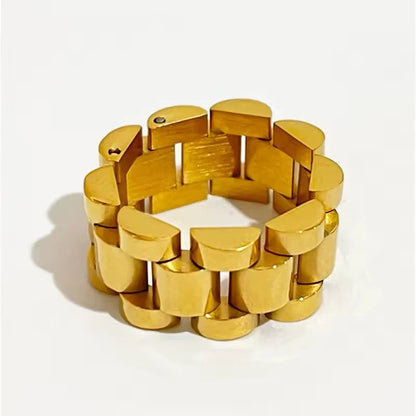 Gliederketten Ring